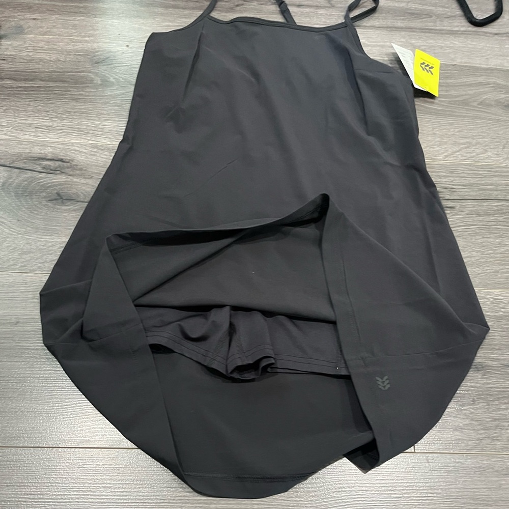 Women’s Flex Strappy Active Dress. Black. S - Picture 12 of 16